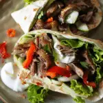 Leftover Roast Goose Wraps