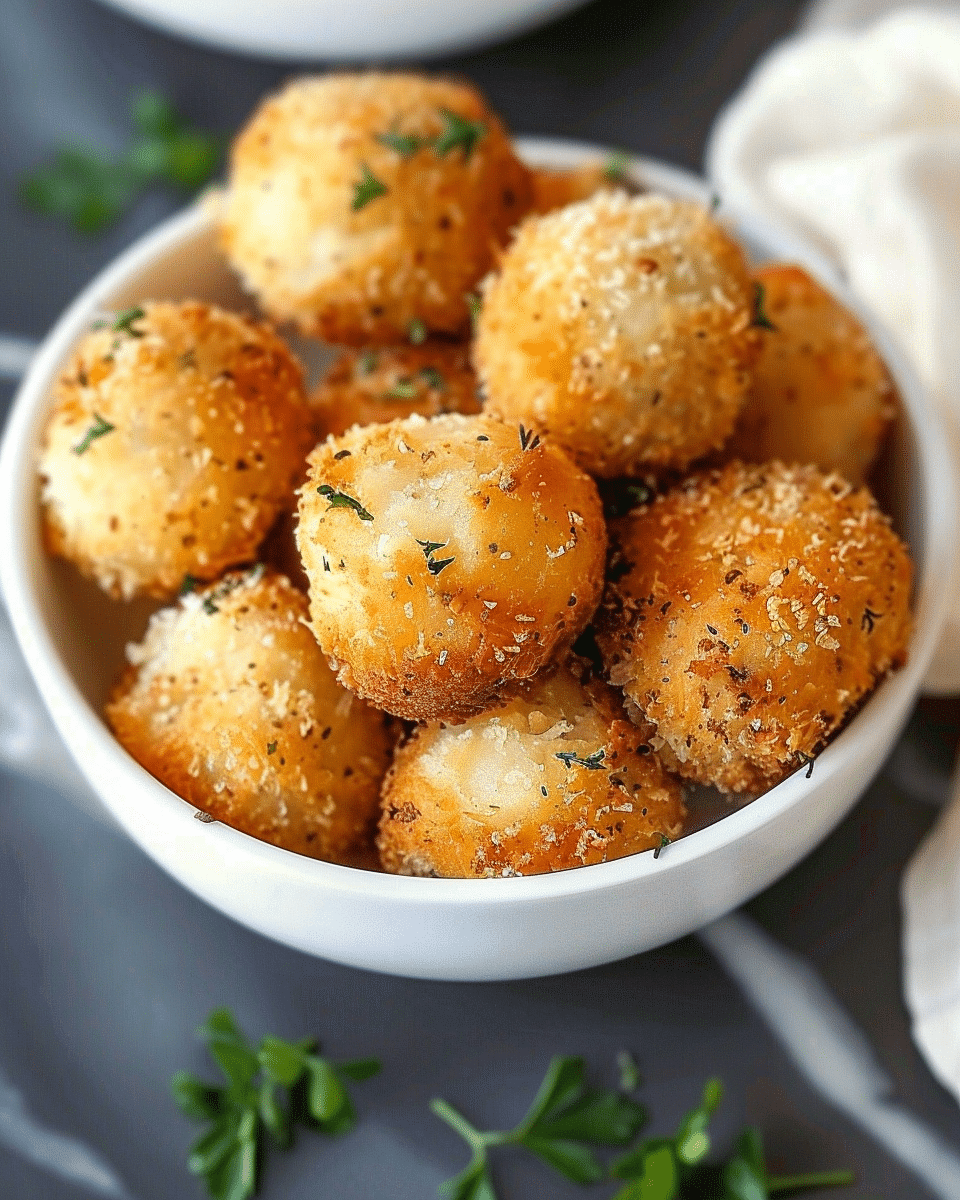 Leftover Mashed Potato Balls