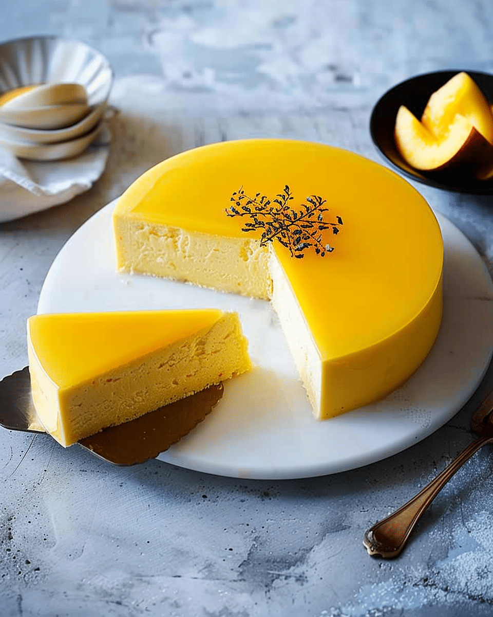 Mango Mousse Cake