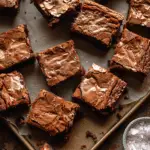 Brown Butter Crinkle Top Brownies