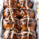 Chocolate Hot Cross Buns