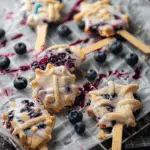 Blueberry Mini Pie Pops