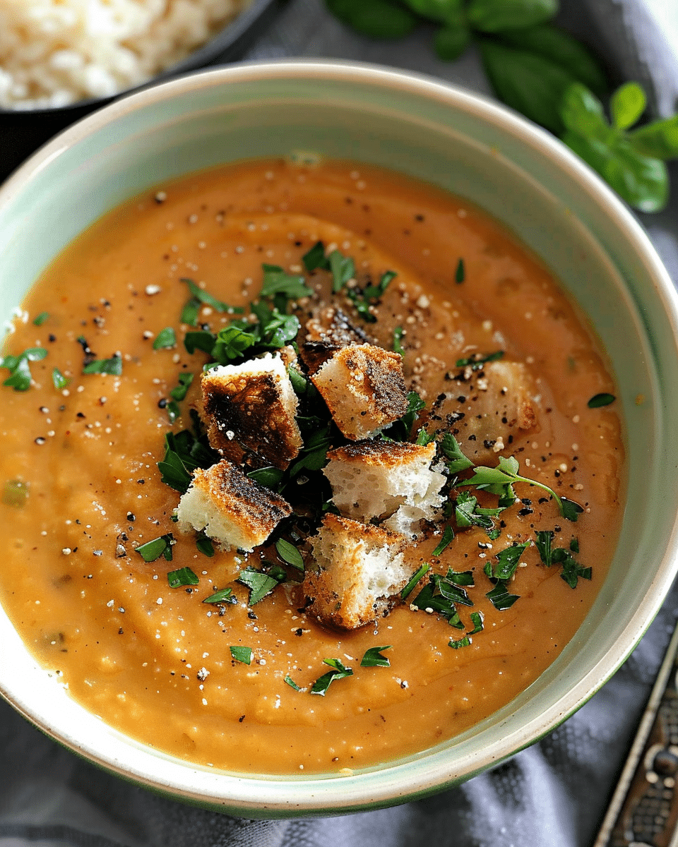 Leftover Roasted Vegetable Soup