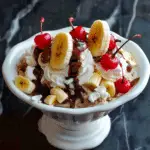 Banana Split Sundae