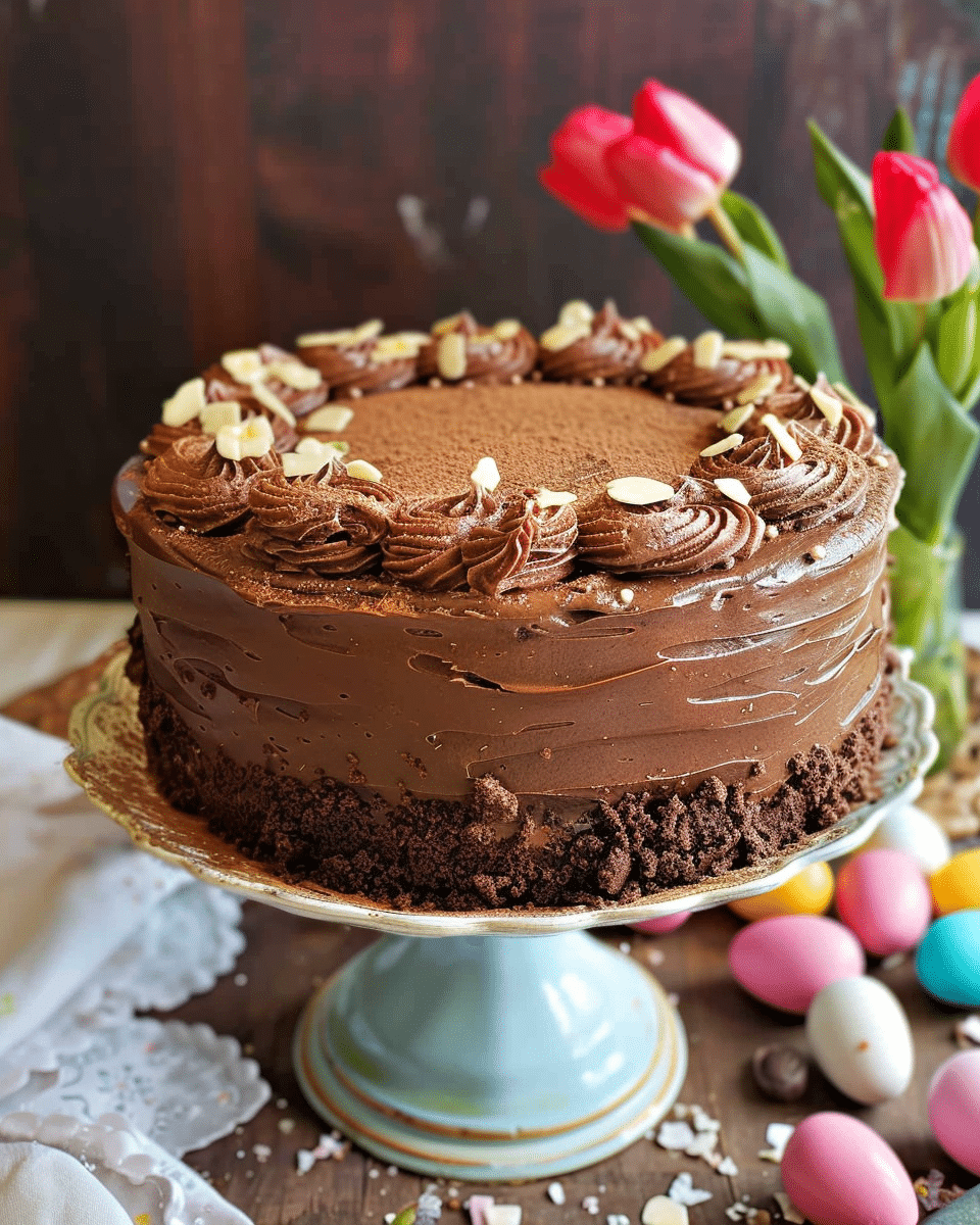 Easter Chocolate Cake