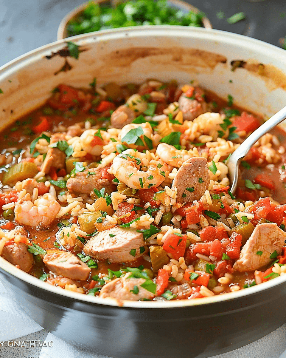Slow Cooker Jambalaya
