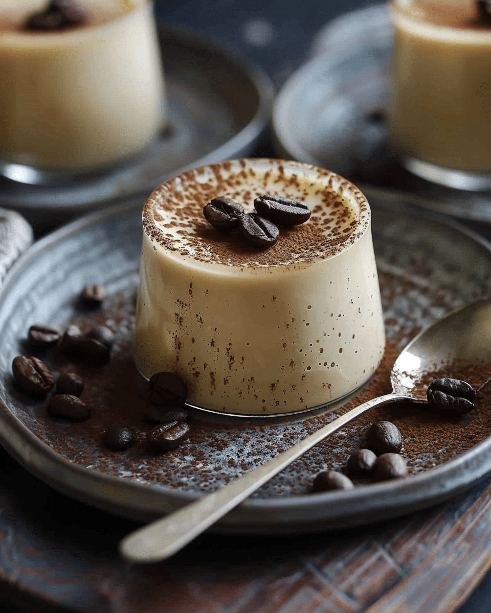 Espresso Coffee Panna Cotta