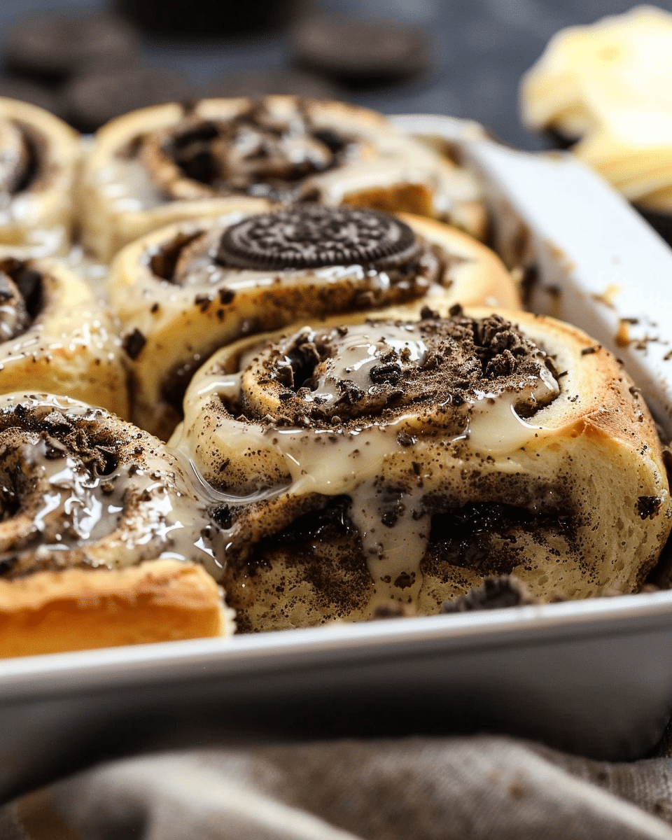 Oreo Cinnamon Rolls