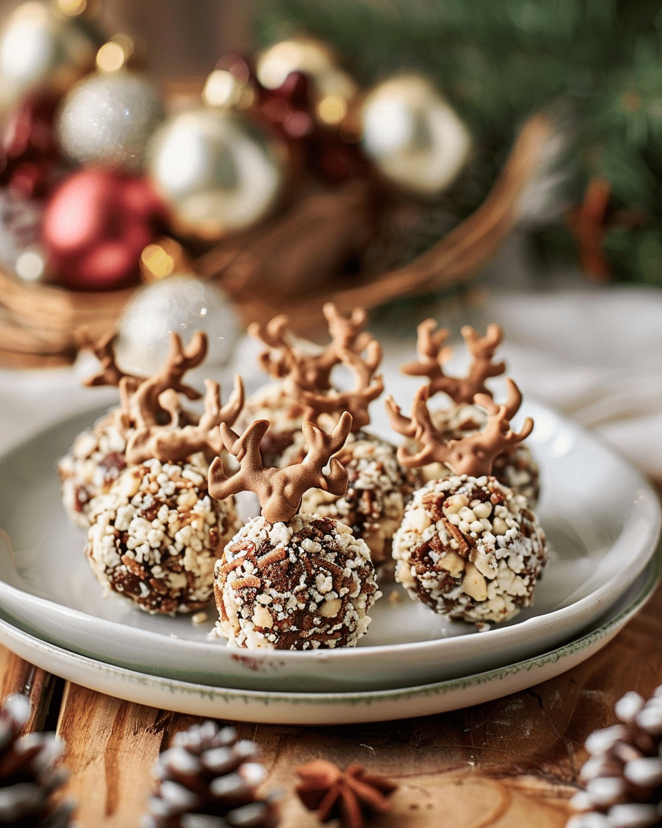 Reindeer Mini Cheese Balls
