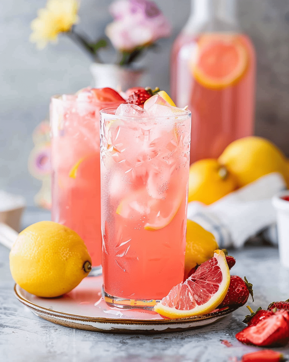 Sparkling Pink Lemonade