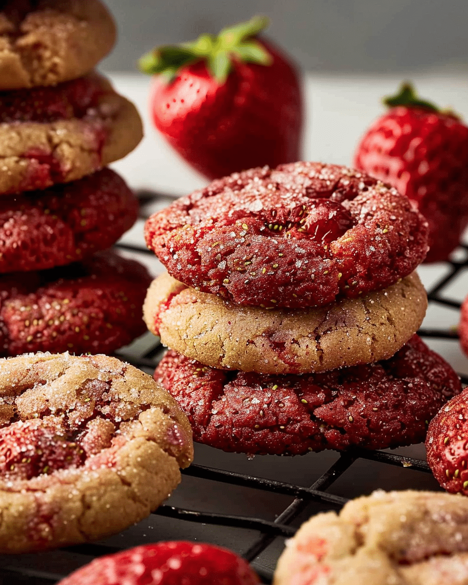 Strawberry Cookies