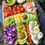 Avocado Toast Charcuterie Board