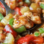 Sheet Pan Sweet and Sour Chicken