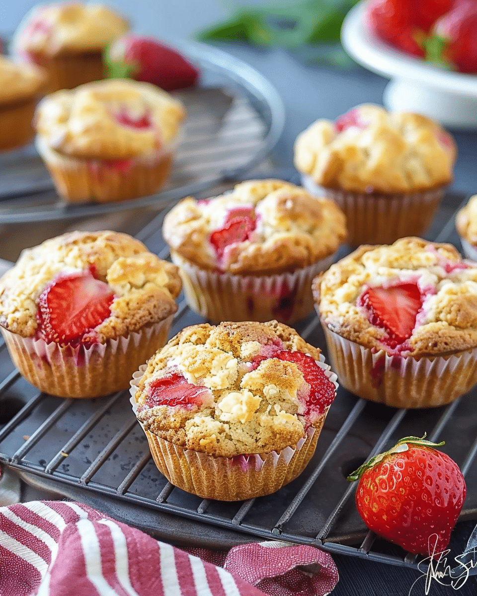 Strawberry  Muffins