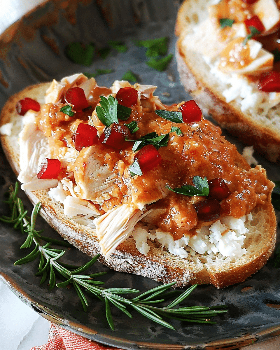 Turkey Crostini