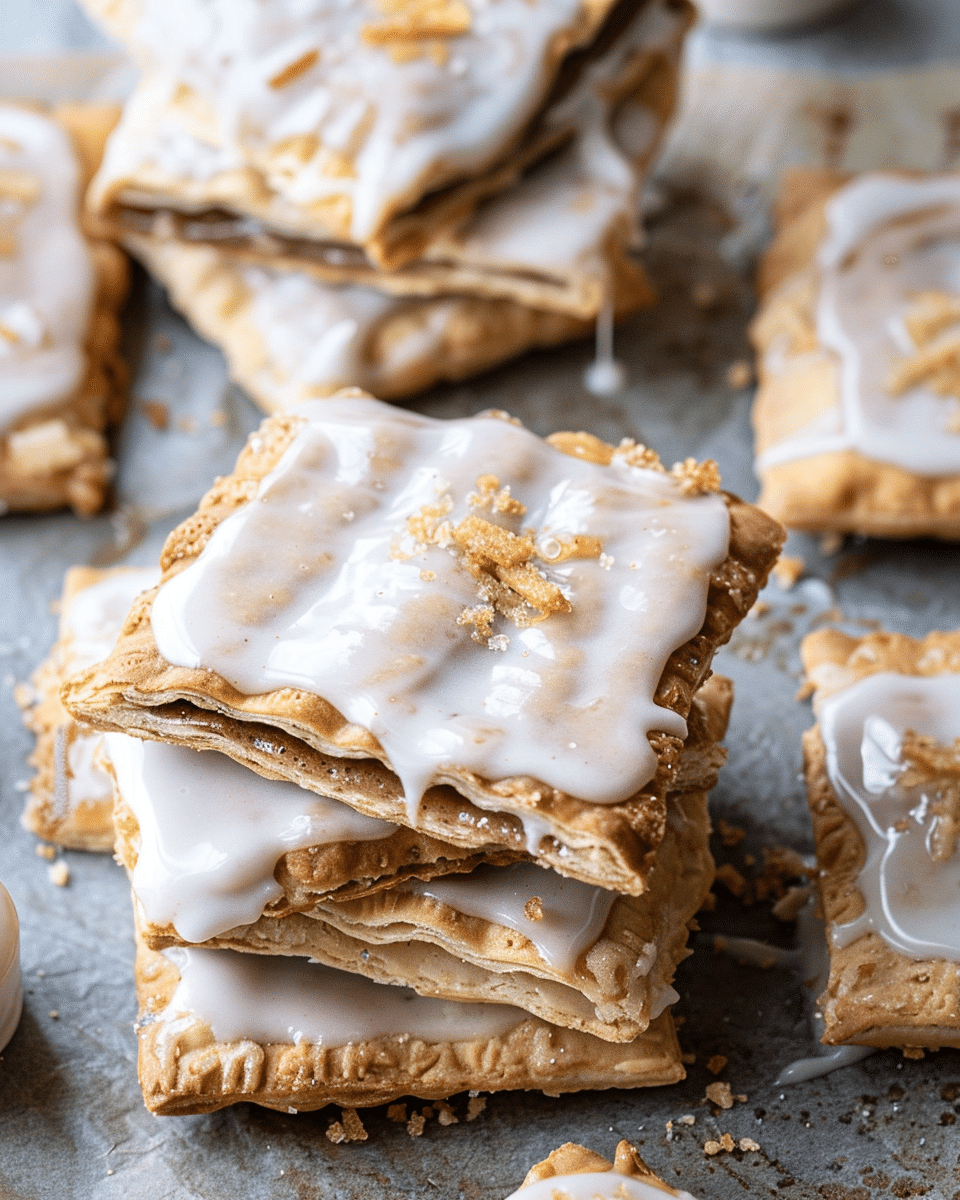 Frosted Brown Sugar Cinnamon Pop Tarts