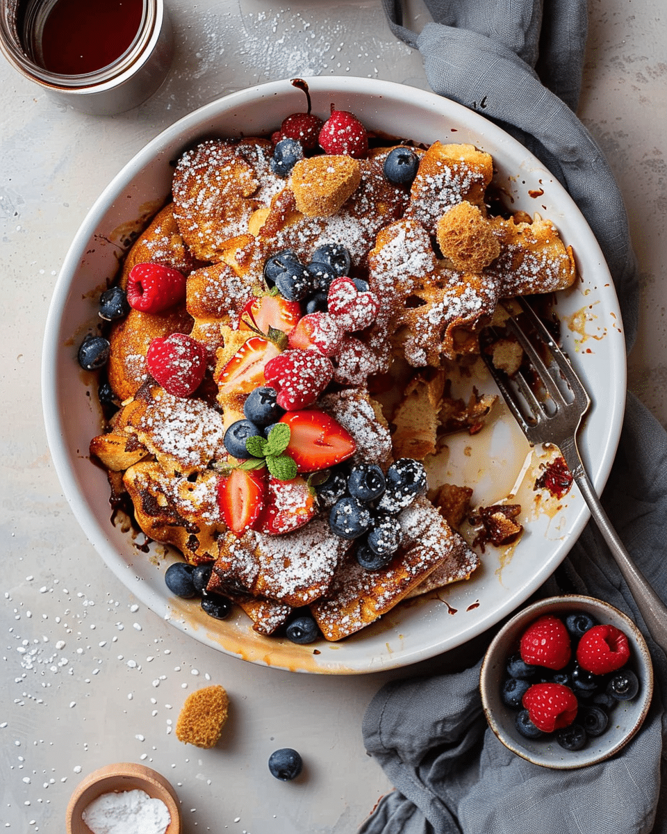 Vegan French Toast Casserole