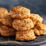 Whole Wheat Carrot Biscuits