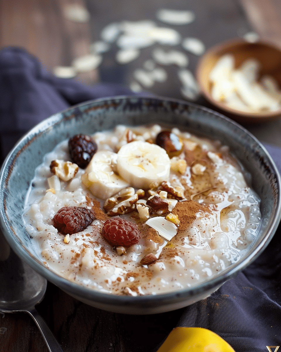 Breakfast Rice Porridge Recipe