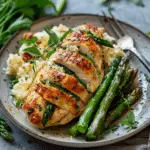 Asparagus Stuffed Chicken Breast