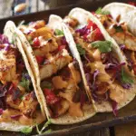 Blackened Fish Tacos with Chipotle Crema