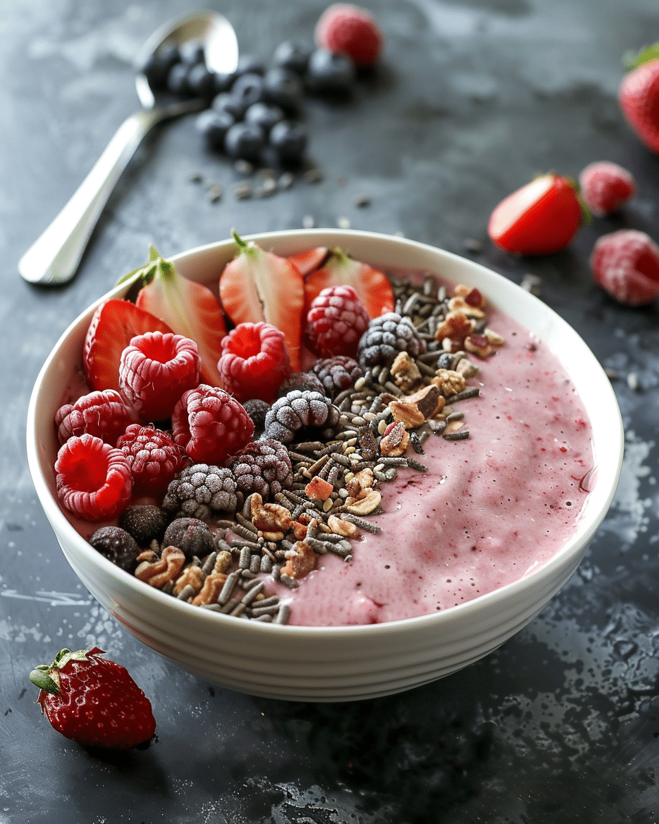 Protein Berry Smoothie Bowl