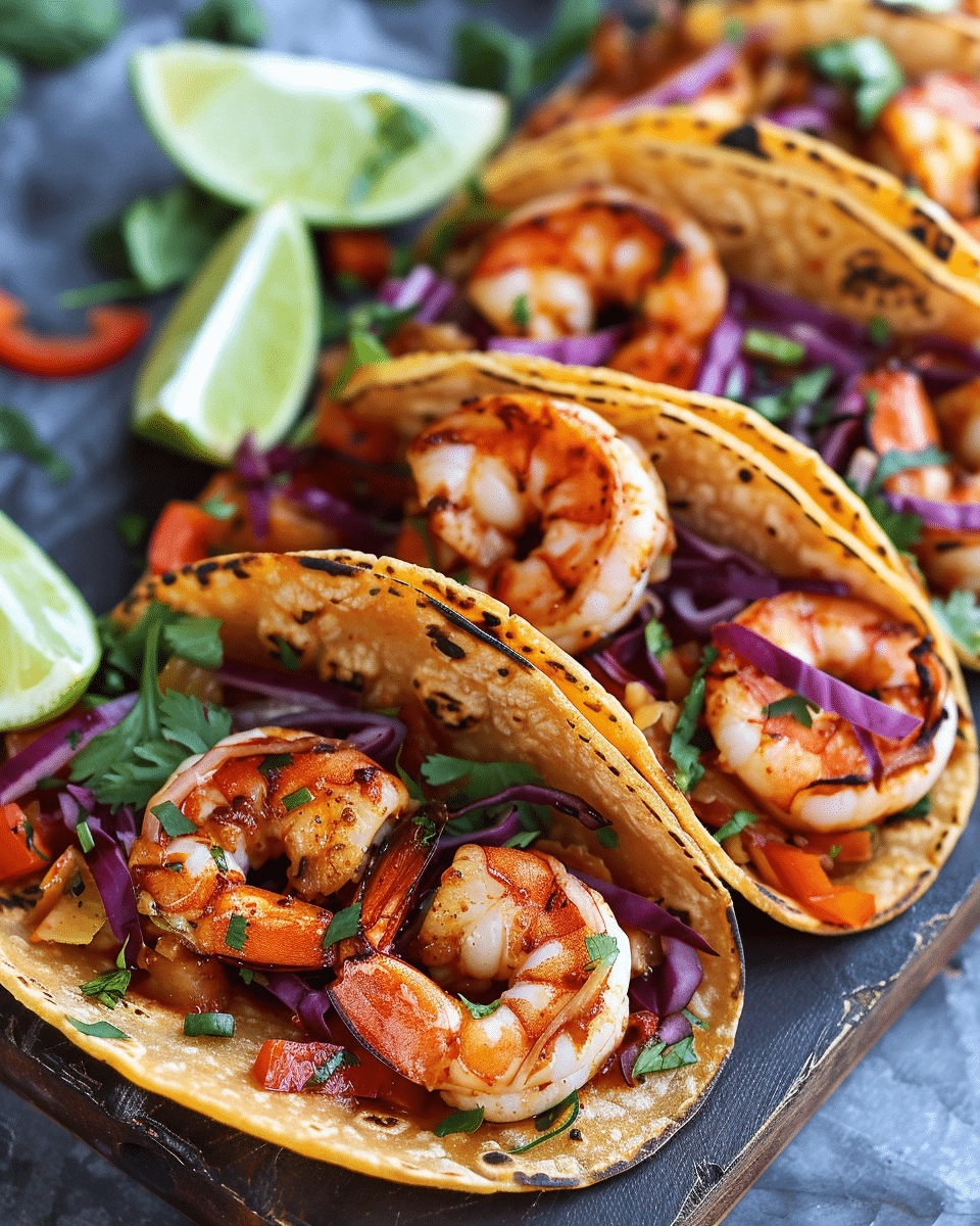 Gluten-Free Shrimp Tacos With Trader Joe’s Ingredients