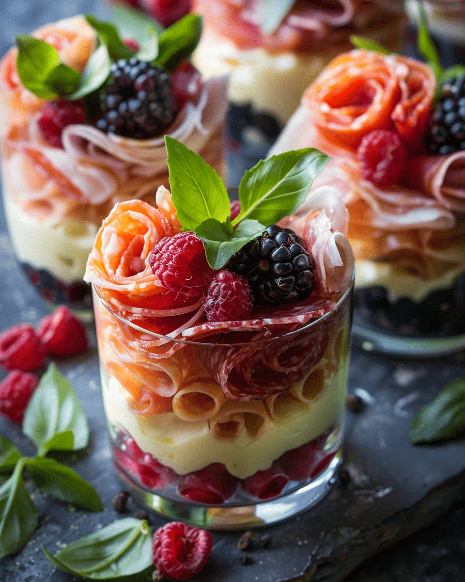 Individual Charcuterie Cups for a Party