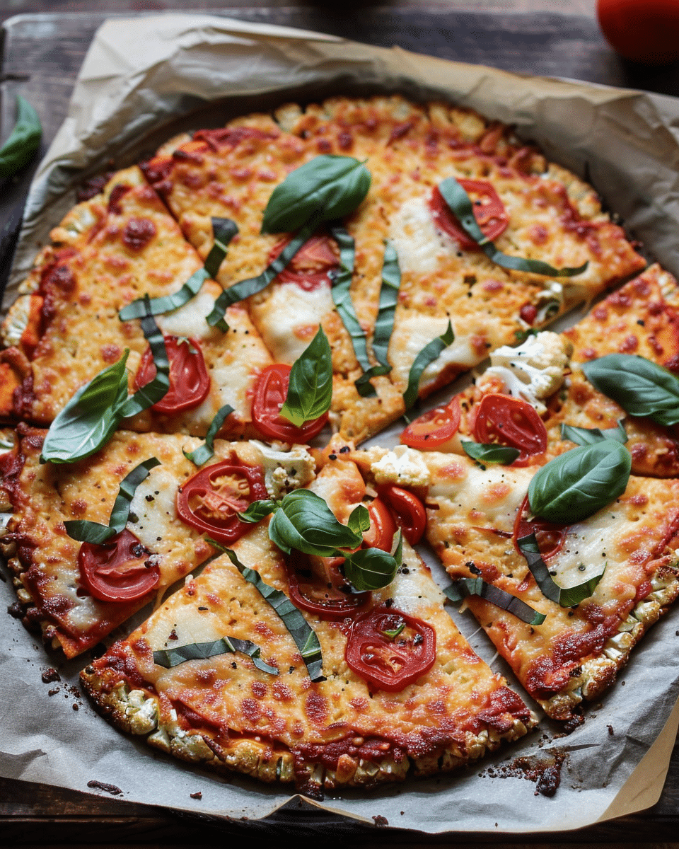 Cauliflower Pizza Crust