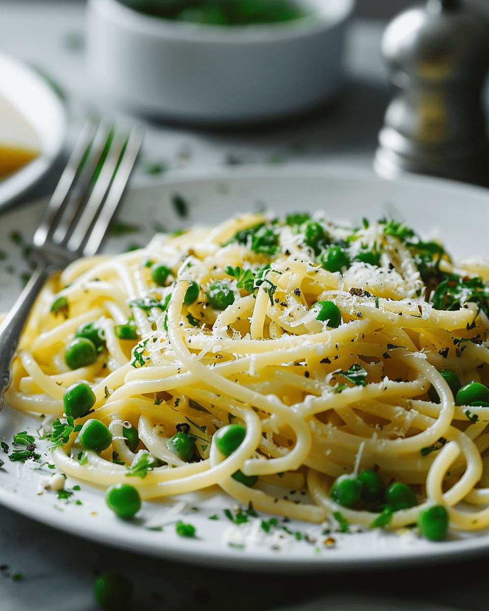 Pasta with Peas