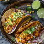 Street Corn Chicken Tacos