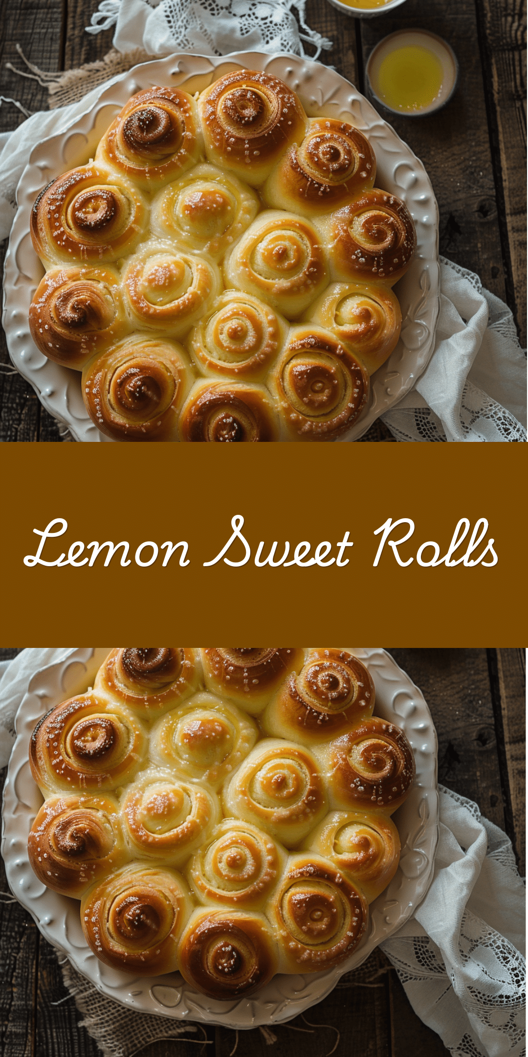 Lemon Sweet Rolls | TheFamilyCooking