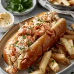 Connecticut Lobster Roll with Warm Brown Butter