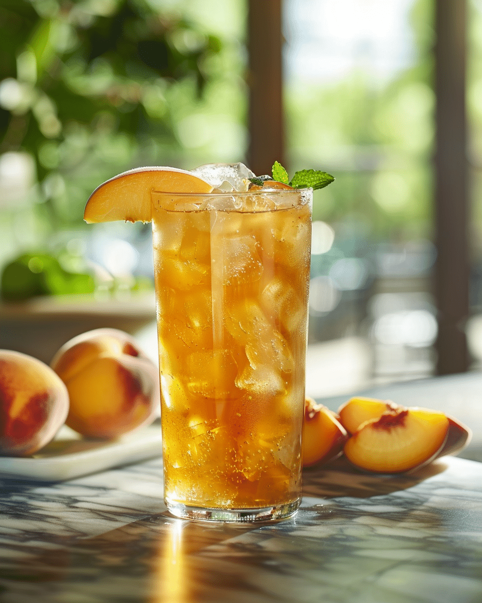 Peach Iced Tea