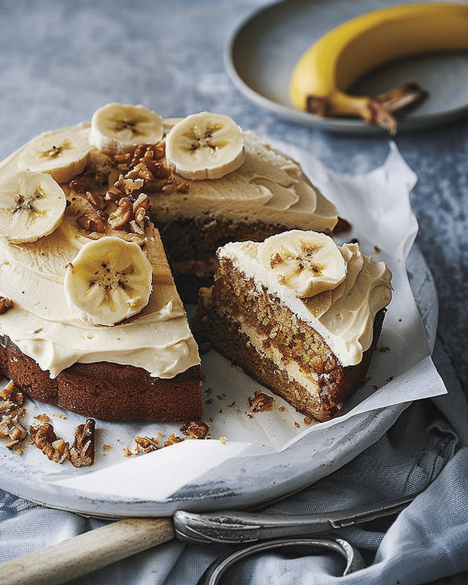 Banana Peel Cake