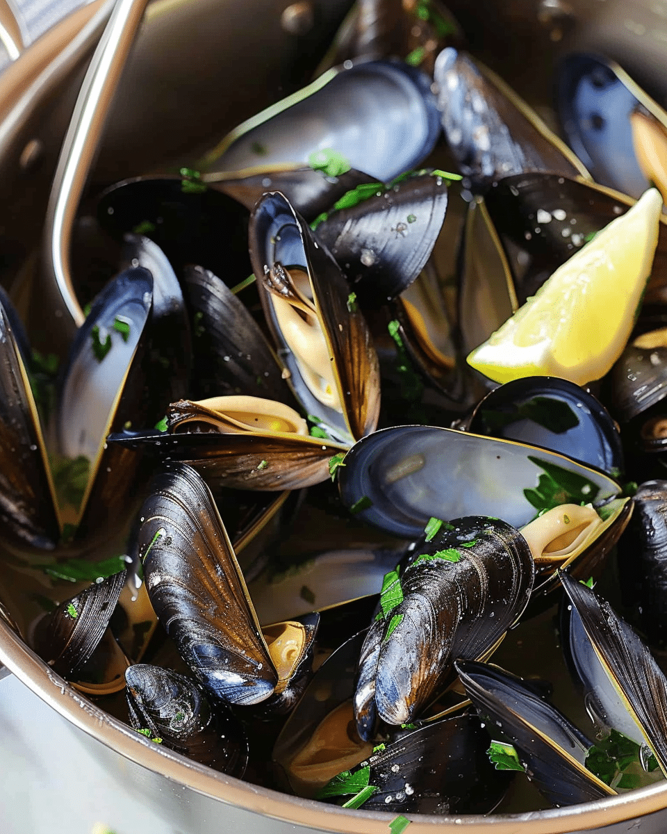 Perfect Steamed Mussels Recipe