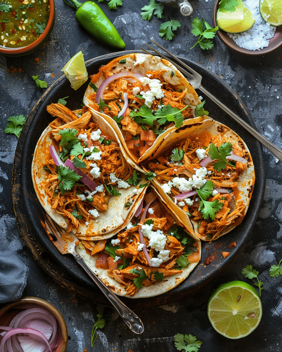 Slow Cooker Chicken Tinga