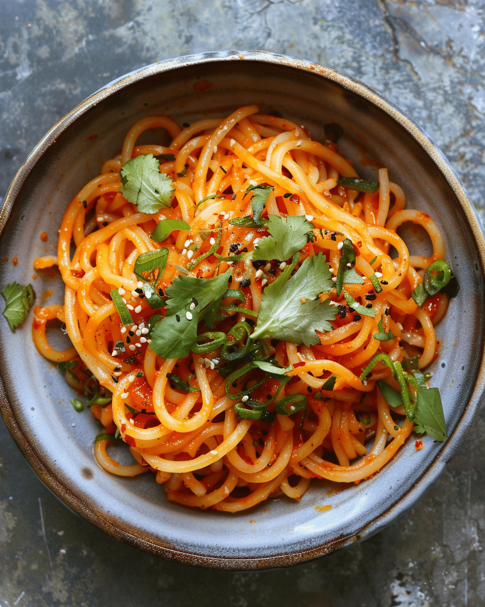 Spicy Potato Noodles