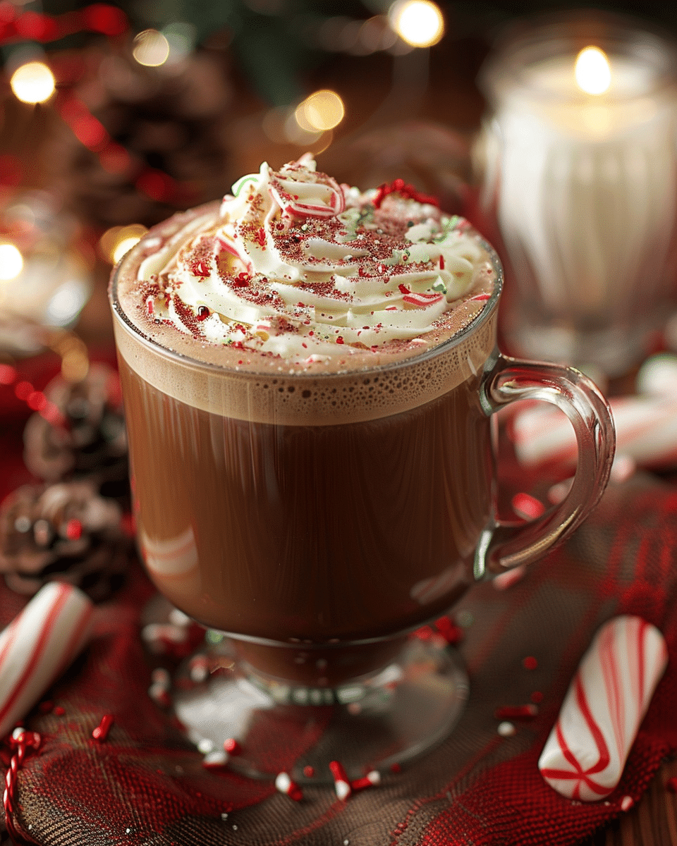 Homemade Peppermint Mocha