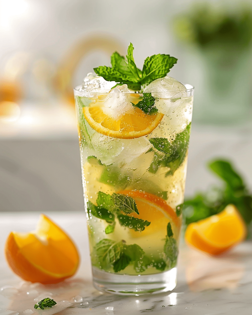 Orange Mojito Recipe