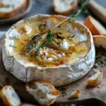 30 Minute Honey Baked Camembert