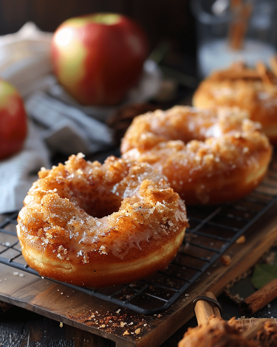 Apple Pie Donuts