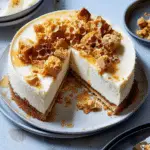 Cheesecake with Banana and Honeycomb