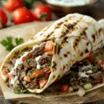 Beef Shawarma Wrap