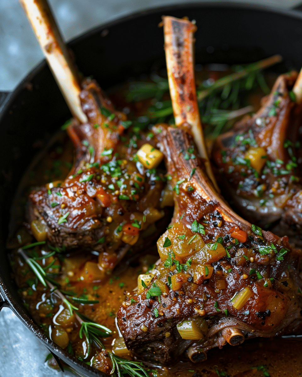 Braised Lamb Shanks