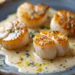 Scallop Recipe with Cream Sauce
