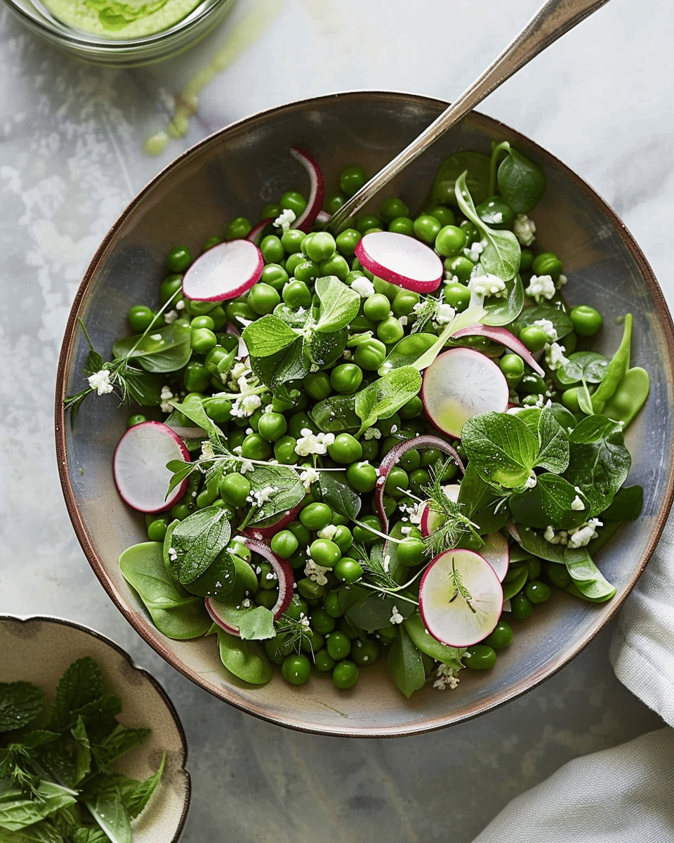 Spring Pea Salad Recipe