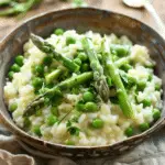 Arborio Risotto with Asparagus and Peas