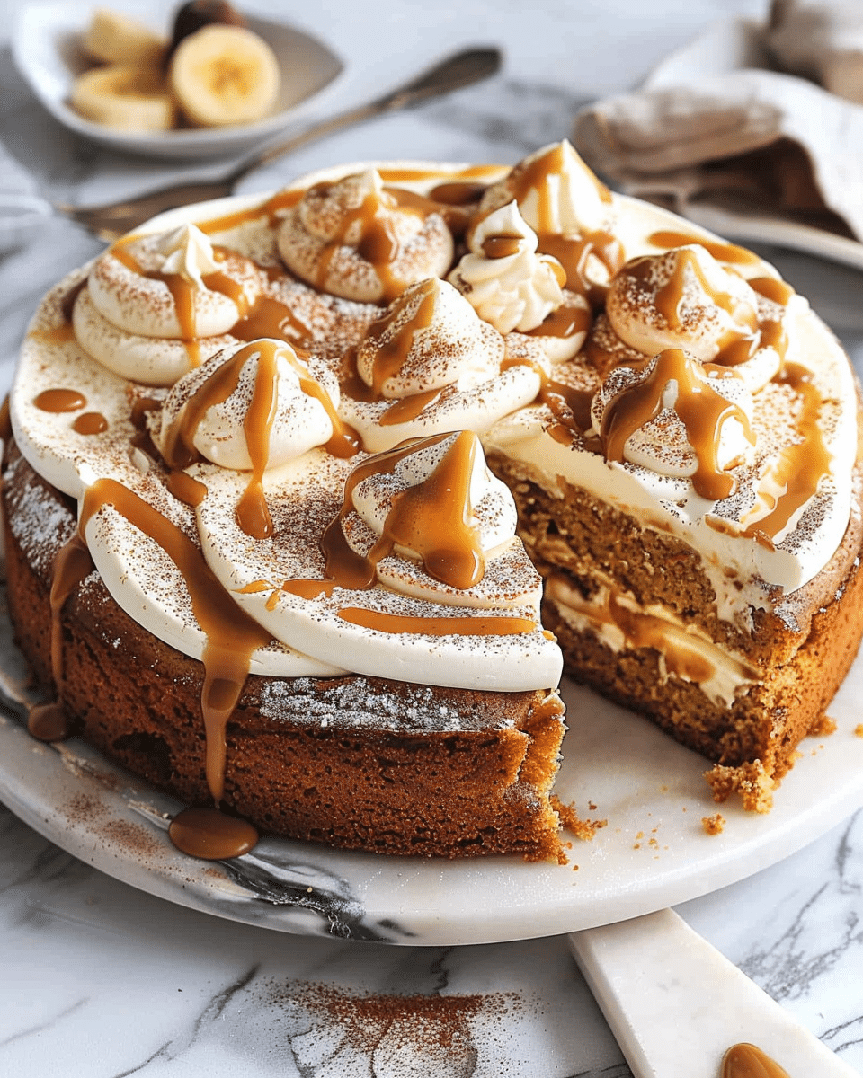 Banoffee Tea Cake