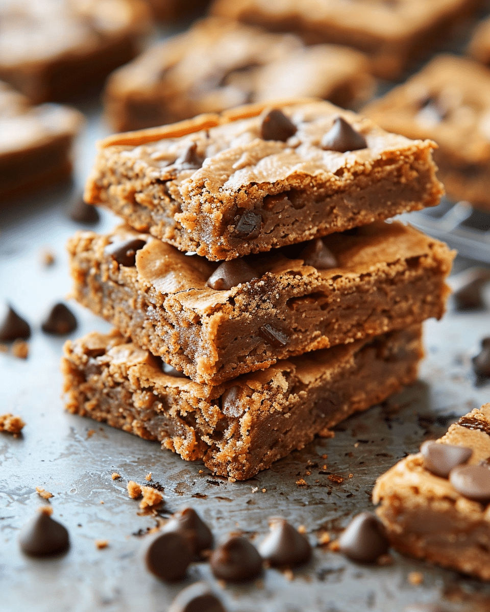 Brown Butter Toffee Blondies